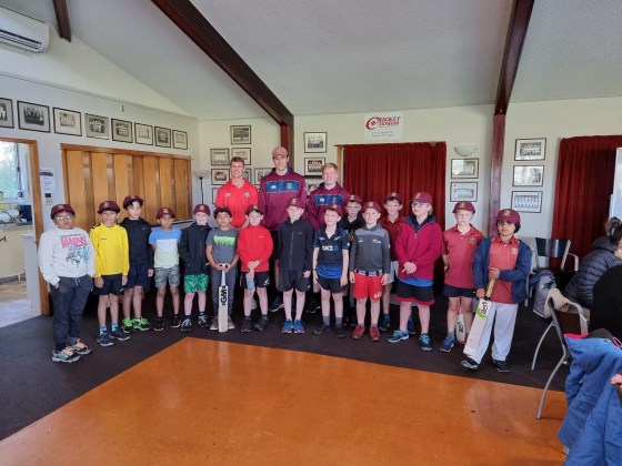 Junior Year 4 Teams receive caps